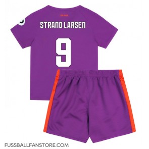 Wolves Jorgen Strand Larsen #9 Replik 3rd trikot Kinder 2024-25 Kurzarm (+ Kurze Hosen)